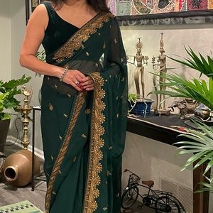 Georgette saree